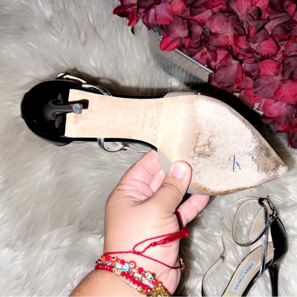 JIMMY CHOO Color-Block Stiletto Heel - Picture 10 of 11